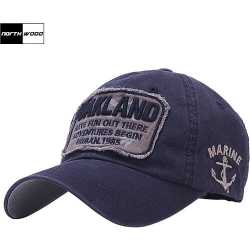 [NORTHWOOD] 2019 New Letter Pattern Cap Cotton Stitching Mens Baseball Cap Women Snapback Hats Gorras Para Hombre Dad Cap