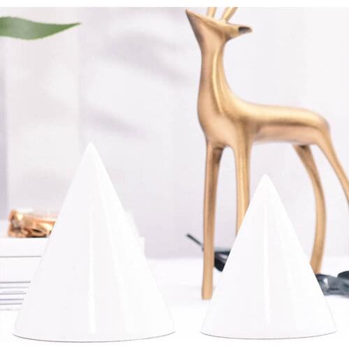 Resin Cone Shape Bracelets Jewelry Display Stand Watches Cuff Bangle Anklets Holder Rack, Two Size