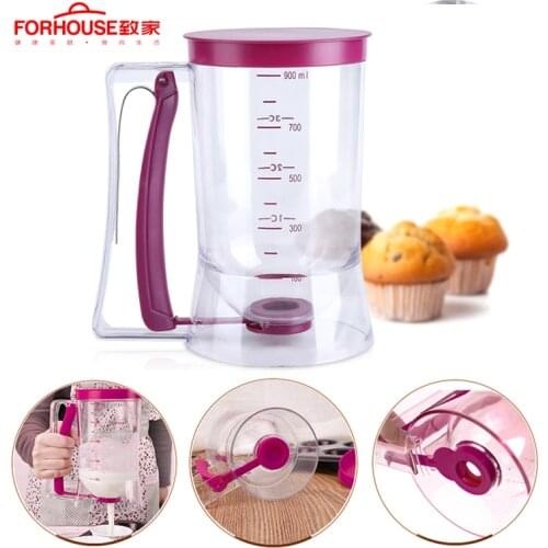 Batter Dispenser Baking Pastry Tools Cake Pancake Batter Cream Dough DIY Cupcake Cooking Tools