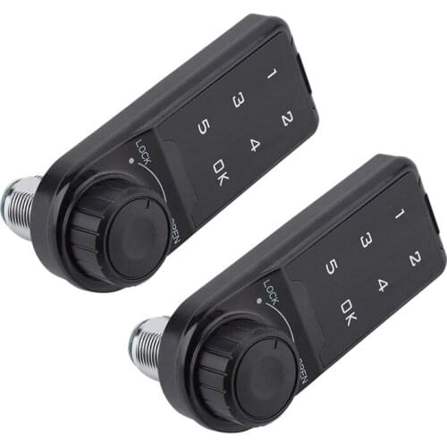 Combination Lock, Door Access Digital Electronic Security Cabinet Coded Locker Contact Keypad Password Key Access Lock