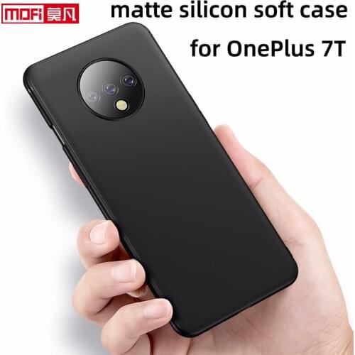 Matte case for OnePlus 7T case oneplus 7t cover anti-knock ultra thin soft back silicon slim one plus 7t tpu sell coque business