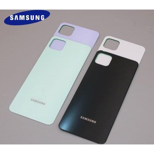 Original Candy Color Back Battery Cover Door Rear Glass Housing For Samsung Galaxy A22 5G A226 Battery Cover + Adhesive Sticker