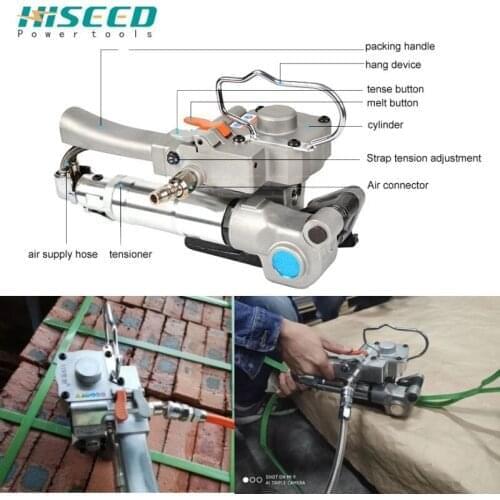 Portable pneumatic baler/portable baler plastic balers belt strapping