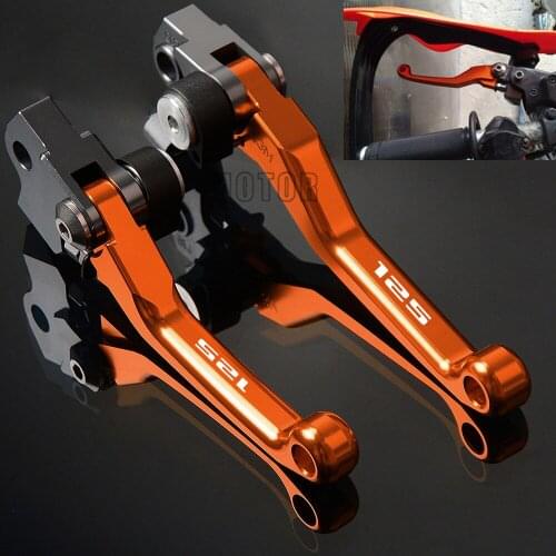 For 125EXC 05-16 125SX/125XC-W 05-18 125 EXC/SX/XC-W XC W CNC Motorcycle Dirt Pit Bike Motocross Pivot Brake Clutch Levers