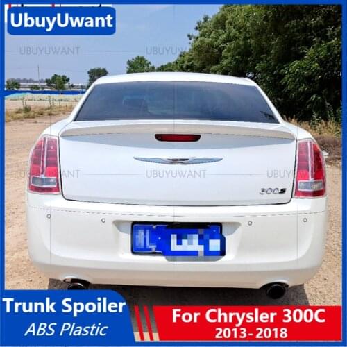UBUYUWANT Rear Wing Spoiler for 2013-2018 Chrysler 300C High Quality ABS Plastic Car Wing Tail Decoration Rear Trunk Lip Spoiler