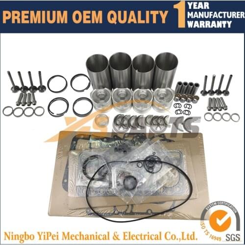 V1902 V1902BH Overhaul Rebuild Kit For Kubota engine THOMAS Loader T173 T133 784
