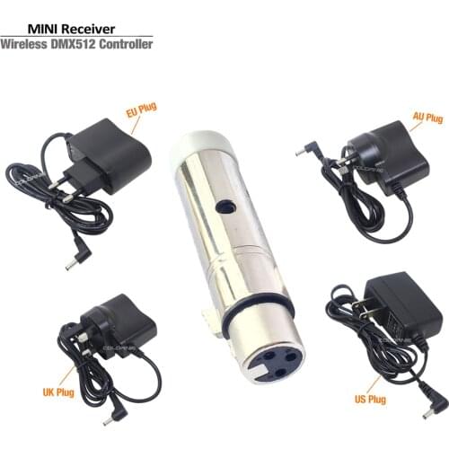 2.4G Wireless DMX Lighting Controller Wireless DMX512 Transmitter Receivers DJ Lights Moving Head Light LED Par Light Controller