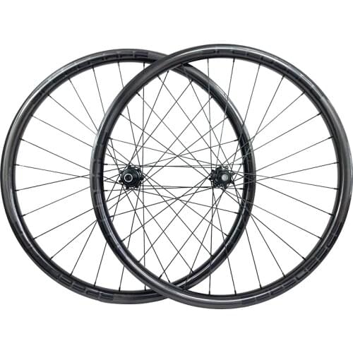 29er MTB AM ENDURO BOOST TUBELESS carbon wheels 40mm asymmetric 28mm deep straight pull electric wheelset UD 3K 12K 110mm 148mm
