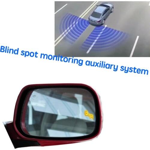 Car BSD BSM BSA Blind Area Spot Warning Drive Mirror Rear Radar Detection System For BYD F3R 2007~2011