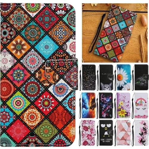 For Samsung M11 Case Leather Flip Cover on sFor Fundas Samsung Galaxy M11 Case Galaxy M 11 M115F Wallet Holder Phone Cases Etui
