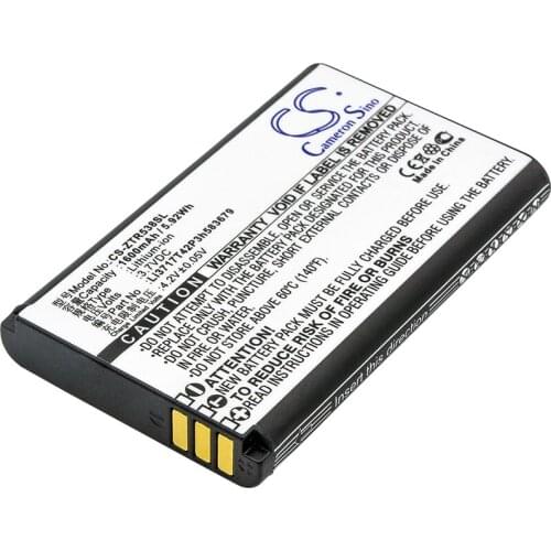 CS 1600mAh / 5.92Wh battery for ZTE R538 Li3717T42P3h583679