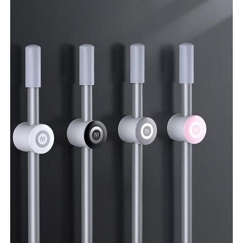 Broom Gripper Holds Self Adhesive No Drilling Anti-Slip Hook Mop Broom Holder Wall Mount Hanger KItchen Bathroom Organizer