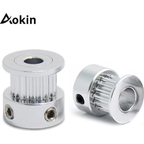 3D Printer Parts GT2 Timing Pulley 2GT 20 Teeth Aluminum Bore 5mm 8mm Synchronous Wheels Gear Part For DIY Printers Accessories
