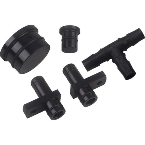 LLY LBZ LMM PCV Reroute & Resonator Delete Kit Replacement for Duramax 2004.5-10 Diesel 6.6L