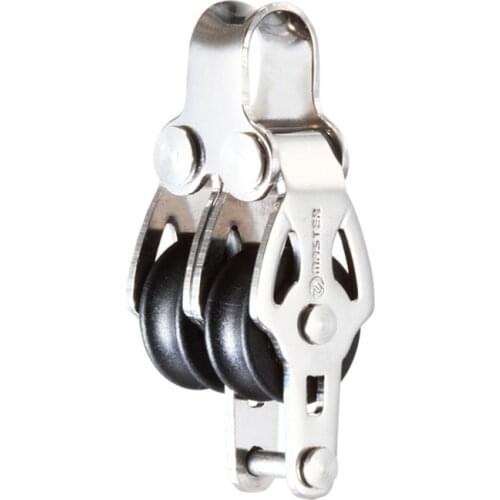 Marine Boat Yacht Sailboat Dinghy 16mm 5/8 Inch Double Becket Block Small Boat Block Master SB-1604F
