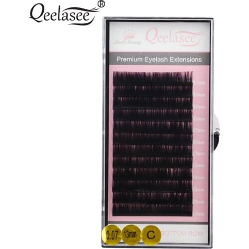10 Cases False Mink 0.07 Eyelash Extension De Cils Kit Artificial Fake 3D Volume Lashes Professional Lashbeauty Supplies