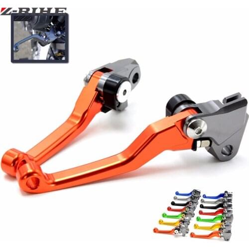 CNC Pivot Foldable Clutch Brake Lever For 125/144SX EXC SXF250 EXC300 SX450 450XC-W Supermoto Dirt Bike Off Road Motocross