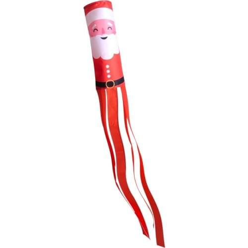 Garden Outdoor Wind Windsock Flag Christmas Wind Hanging Flag Decoration Home Vane Windsock Indicator Yard Home Party Decor