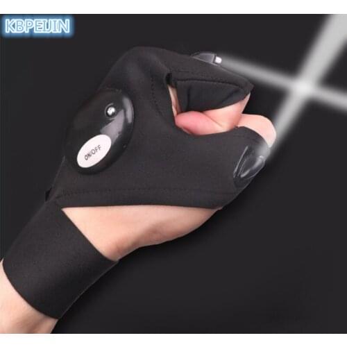 LED Glove Flashlight Mini Portable Lighting Multi-use Lamp for Toyota corolla rav4 camry prius hilux avensis verso accessories