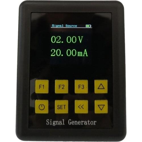 Built-in Battery 2-10V 4-20mA Signal function generator Adjustable PWM Pulse Sine Wave Current Voltage Analog Simulator