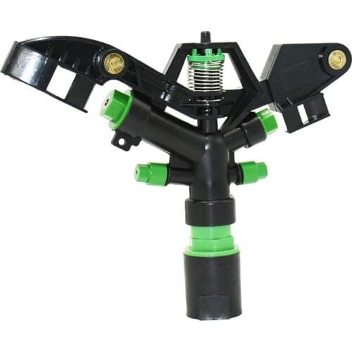 1Inch Female Thread Garden Lawn Sprinkler 360 Degrees Rotating Water Sprinkler Farm Rocker Nozzles Watering Irrigation 1PCS