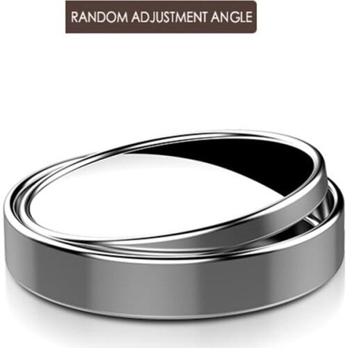 1Pcs Car Mirror HD 360 Degree Rotating Rearview Mirrors Small Round Adjustable Blind Spot Mirror Car Accessories