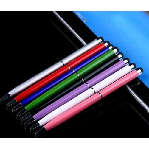 1pcs Fine Point Stylus Capacitive Touch Microfiber Stylus Pen Touch For ipad for iphone White