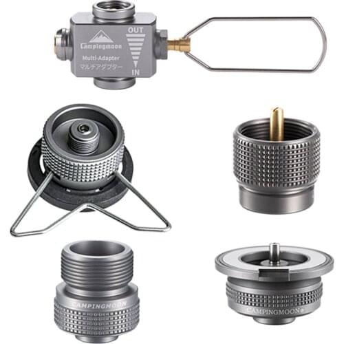 5pcs Propane Gas Refill Adapter Converter Butane Canister for Outdoor Camping Stove Accessories
