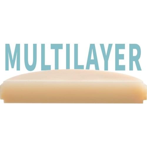 【6.18】PMMA multilayer 3 pieces 9822mm for wieland/ Roland dental labtory CAD CAM system dentist material