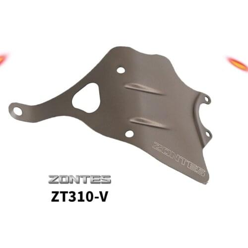 Motorcycle Retrofit Accessories Exhaust Pipe Shield Muffler Left Scalding Plate Heat Insulation for Zontes Zt310 Zt310-v