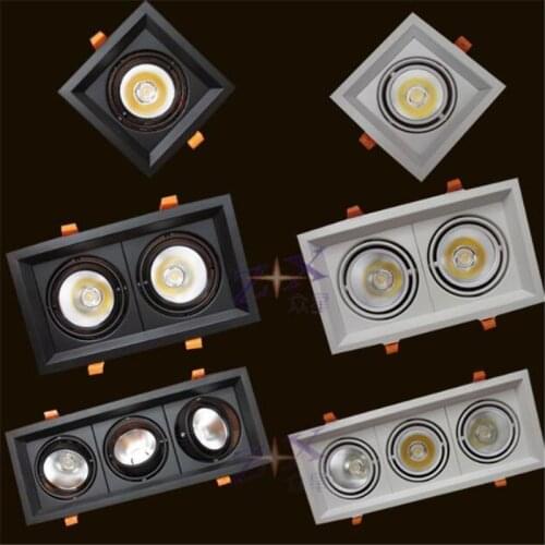 Dimmable Led downlight light COB Ceiling Spot Light 10w 20W 30W ceiling recessed Lights Indoor Lighting AC110V-220V