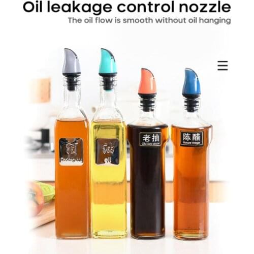 Automatic Opening And Closing Oil Bottle Stopper Bottle Cap Oil Nipple Plug Oil Bottle Cap Soy Sauce Bottle Mouth