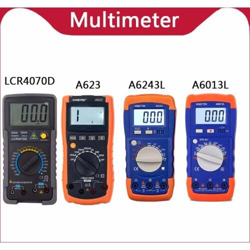 LCD Backlight Professional Digital Capacimeter Multimeter ESR LCR ,Meter Capacitor Capacitance Tester Inductance Meter LCR4070D