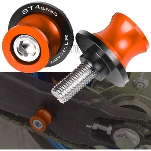 For Ducati ST4 ST4S ST4 ABS 1999-2007 2000 2001 2002 2003 2004 2005 2006 Motorcycle 6MM 8MM Swingarm Spools Slider Stand Screws