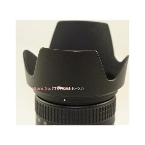 HB-35 72mm Professional Replacement Lens Hood For Nik&n d90 d7000 d7100 18-200mm Lens Camera