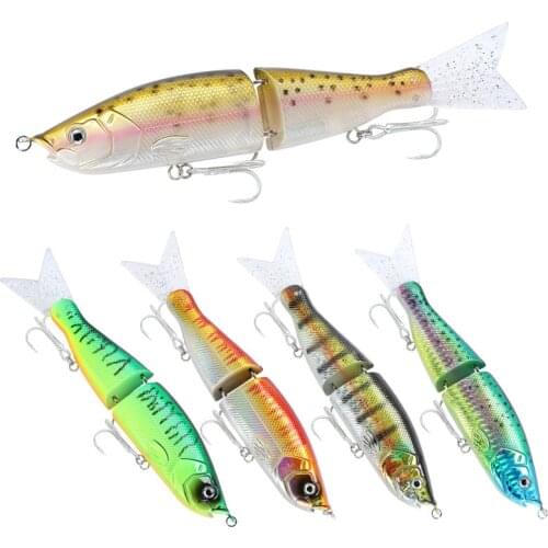 1PCS Wobblers Fishing Lures Multi-section Hard Bait 140mm56g Artificial Bait Minnow Crankbait Jig Perch Carp Fishing tackle Lure