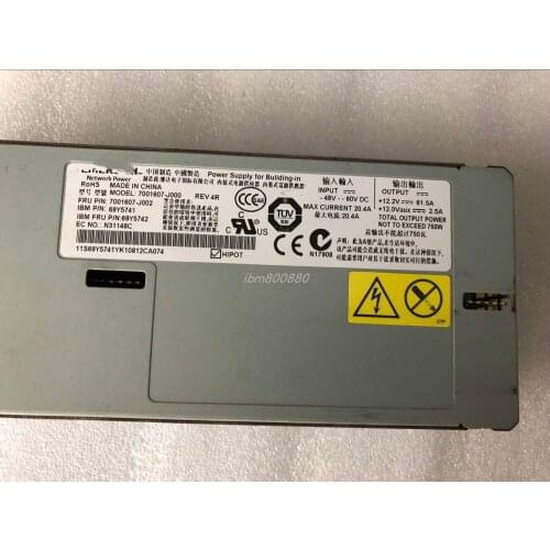 For IBM X3650 M4 server DC power supply 750W 69Y5741 69Y5742 7001607-J000