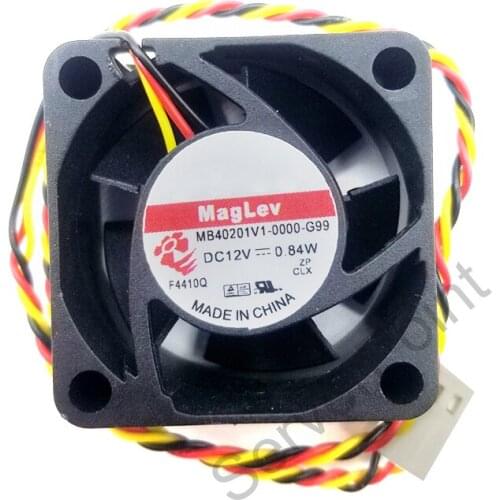 Original for MB40201V1-0000-G99 DC 12V 0.84W 3-wire power supply cooling fan