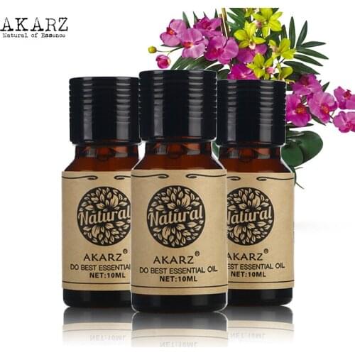 Sandalwood Musk Helichrysum essential oil sets AKARZ Famous brand For Aromatherapy Massage Spa Bath skin face care 10ml*3