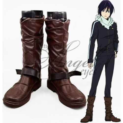 Anime Noragami YATO Cosplay shoes Haolloween Party Costumes Custom Made