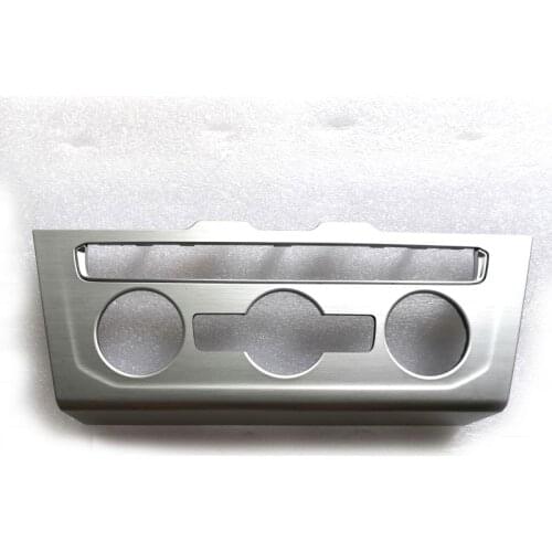 Silver AT Air Conditioning Switch Plates MQB Platform For Passat B8 3G0 857 136 A 3G0857136A 3G0857136 A