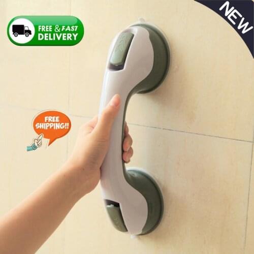 Shower Handle With Strong Sucker Bathroom Accessories Hand Grip Handrail Grab Shower Bars For Bedroom Bath Room To Keep Balance