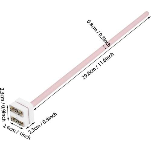 Thermocouple Temperature Sensor WRP-100 300mm Probe Head S Type Platinum And Rhodium Temperature Sensor Tool Wholesale