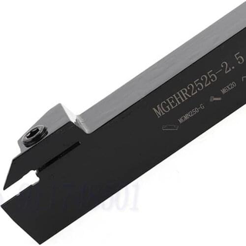 MGEHR2525-1.5 MGEHL2525-2 External Grooving Turning Tools Boring Bar MGEHL2525-3 MGEHR2525-6 MGEHR2525-8 CNC Lathe Tools Holder