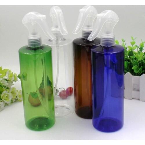2/10pcs 500ml Makeup Plastic Round Small Mouse Shape Sprayer Bottle with Spray Atomizer Head Cover Big 500cc Cosmetic Container