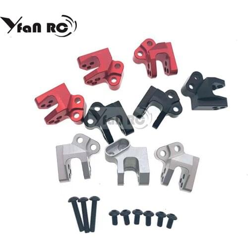 3PCS/Set Aluminum Alloy Fixed Code With Screws Pull Bar Mount Installation Code for 1/10 Model Car Axial Scx10 Iii AX103007