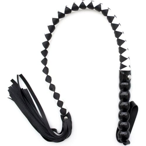 80cm PU Leather Whip Riding Crop Role Play Paddle Adult Game Kinky Bondage Restraint Erotic Product Fetish S&M Bdsm Sex Toys