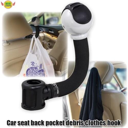 Car Rear Seat Hook armrest auto accessories car styling Multifunction Headrest Hook for Storage Bag Hanger beverage bottle hook