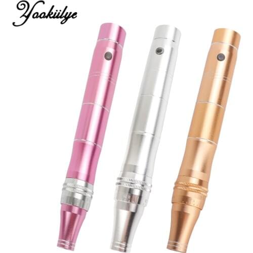 Derma Pen Micro Tiny Needles Stimulate Skin Tightening Remove Wrinkles Scar Marks Wrinkle Remover Face Lifting Machine Skin Care