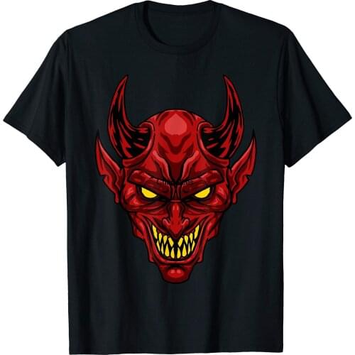 Devil Satan Evil Demon Lucifer King Of Hell Cool Gift Idea T-Shirt
